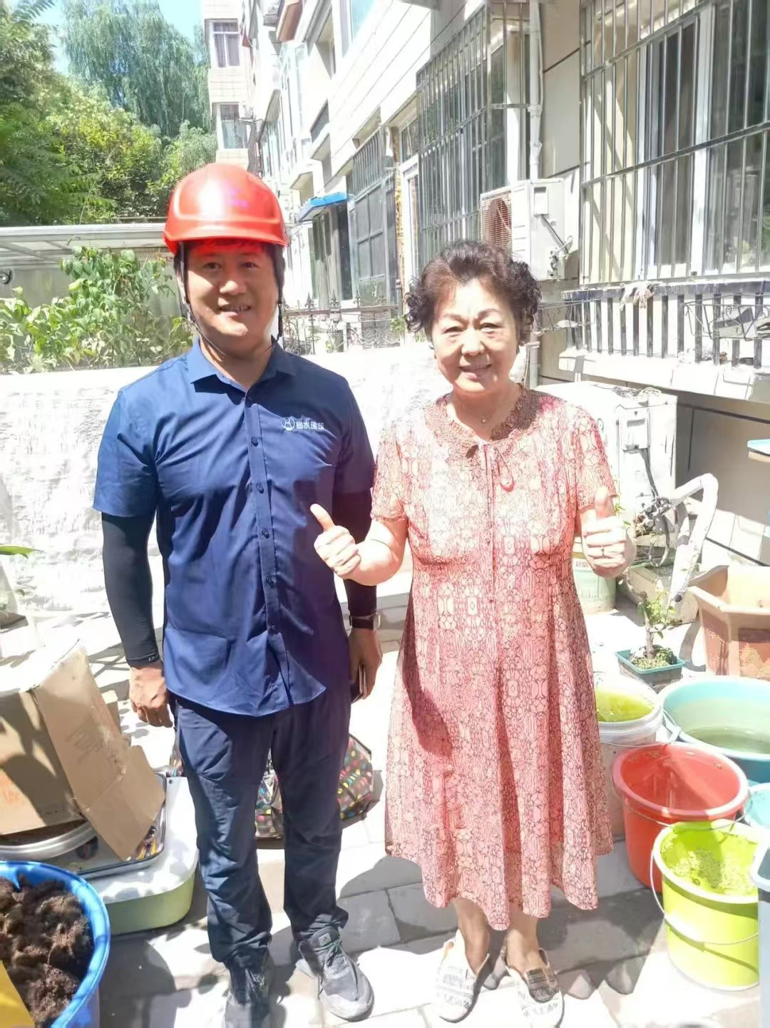 居民手写表扬信点赞昌水公司，老旧改项目获得“走心”认可！
